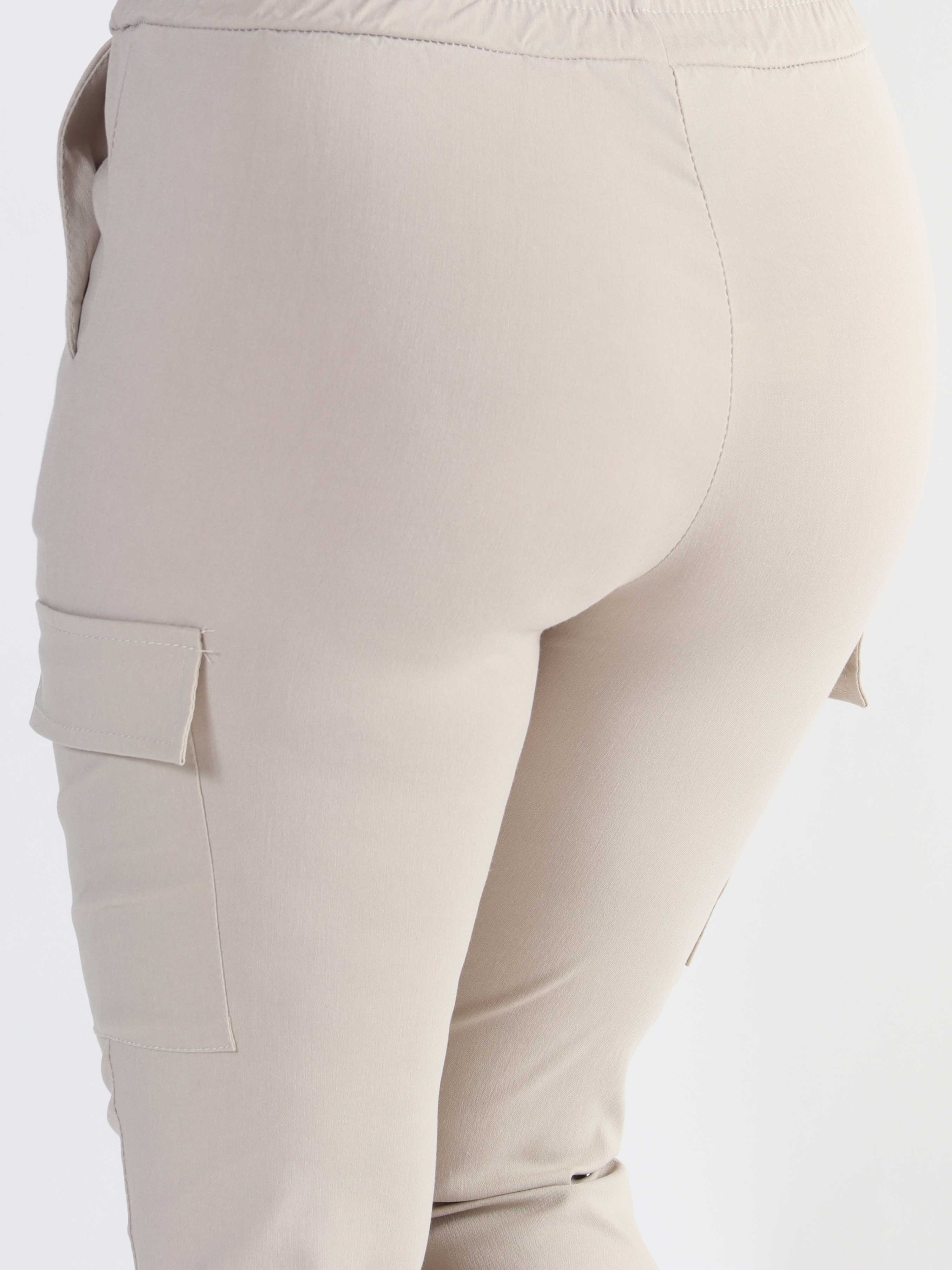 Isabella - Cargo byxor med fickor